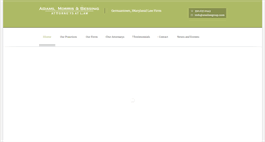 Desktop Screenshot of amslawgroup.com